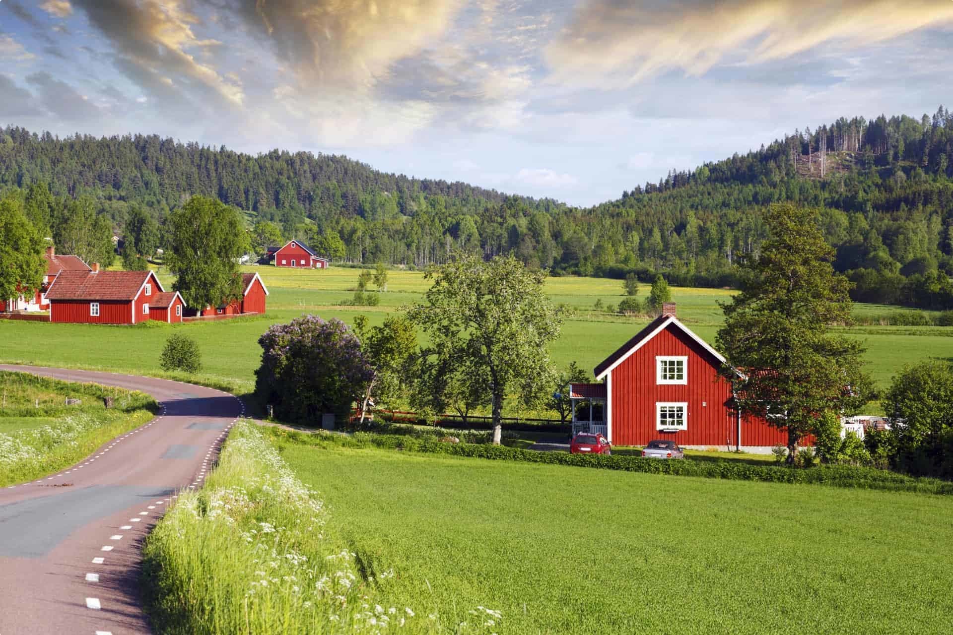 Svensk landsbygd och natur — privatägda veterinärkliniker i Sveriges 21 län