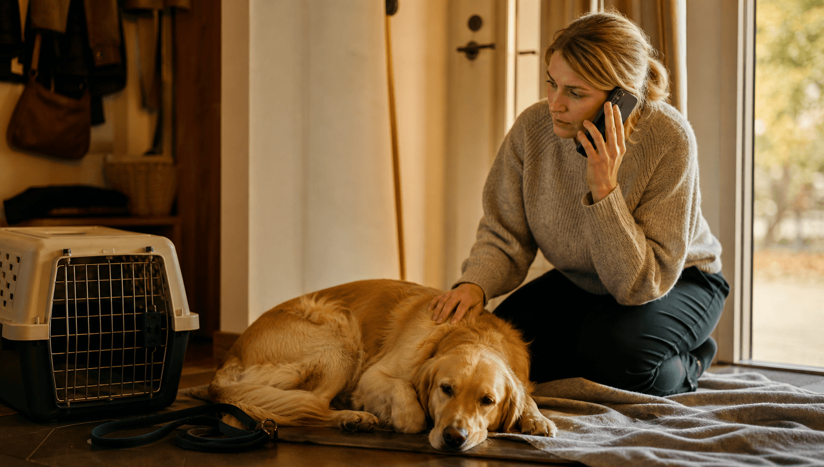 Vad ska du säga när du ringer akuten för hund? för hund